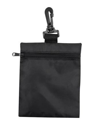 Zip Pouch with Safety Clip