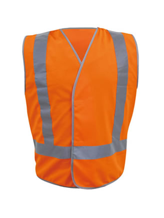 Hi-Vis Safety Vest with Reflective Tape